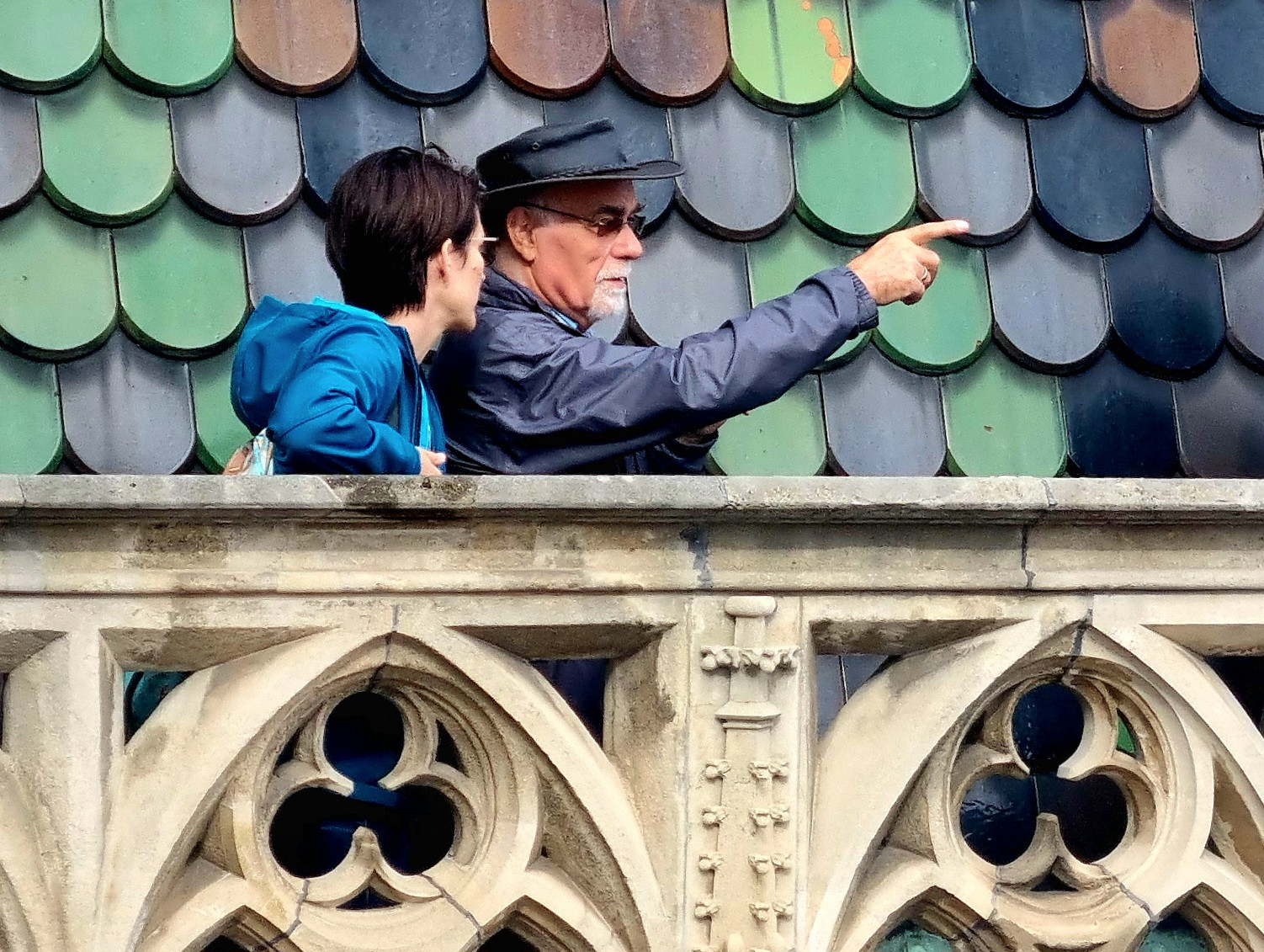 Dach vom Stephansdom